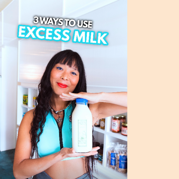 3 ways to use excess milk