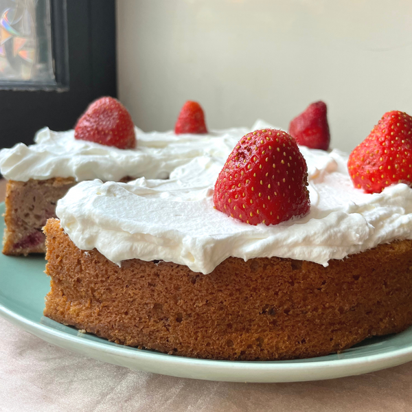 Strawberry and Beet Cake