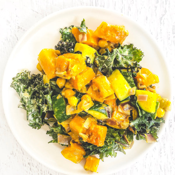 Butternut Squash & Fall Greens Curry