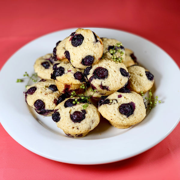 Blueberry Muffins (Featuring Cilantro Berries!)