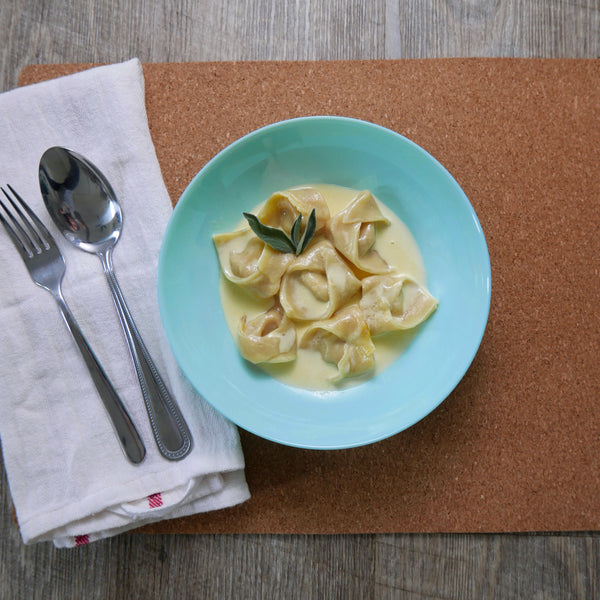 Kabocha Squash and Pork Belly Tortellini