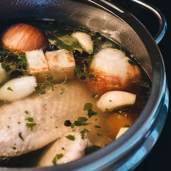 Leftover Thanksgiving Turkey Broth