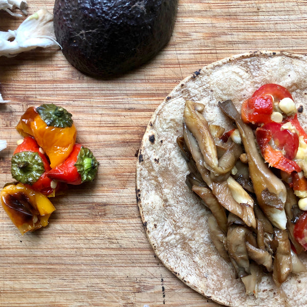 Oyster Mushroom Tacos