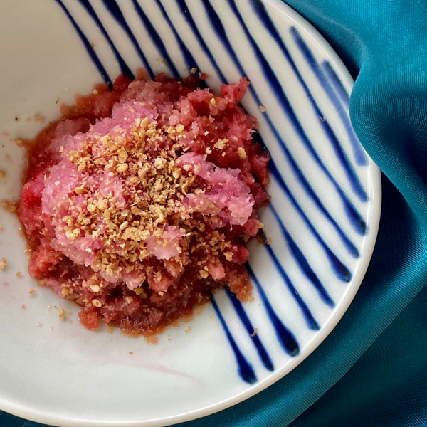 Grated Radish with Ponzu and Sesame