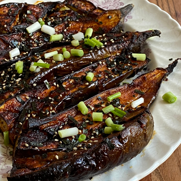 Air Fryer Japanese Eggplant