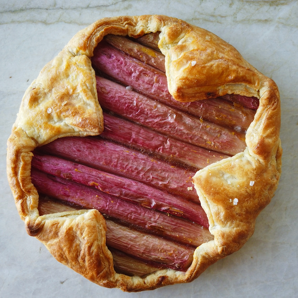 Rhubarb Galette