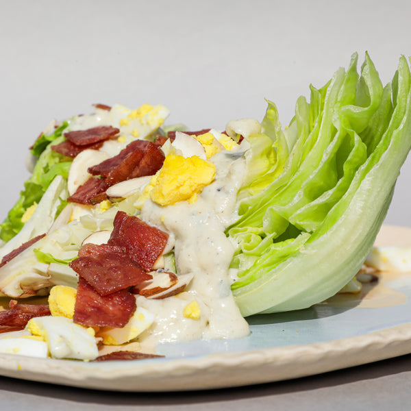 Turkey Bacon Wedge Salad