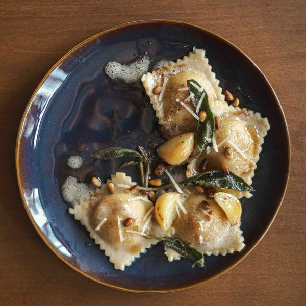 Butternut Squash Ravioli with Vegan Ricotta