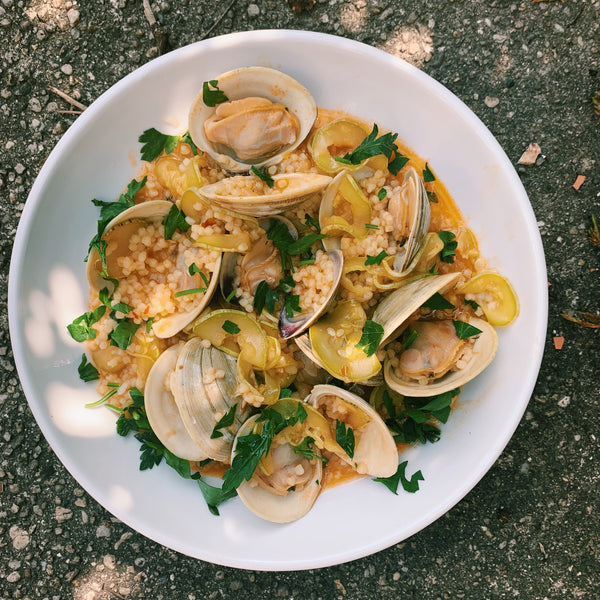 Summer Clams with Bossa Nova Squash