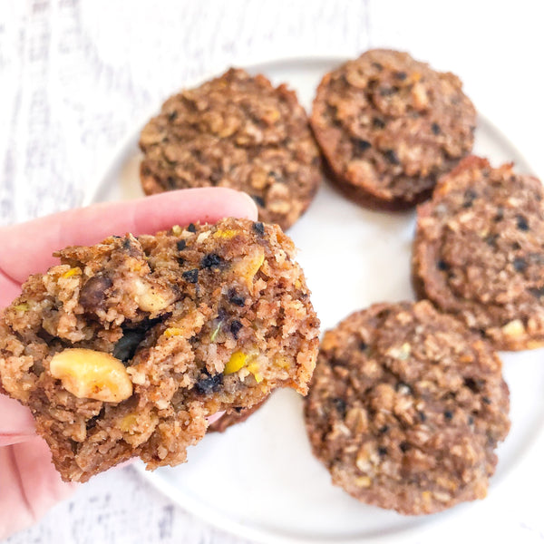 Healthy Morning Glory Muffins