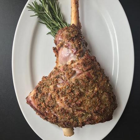 Roasted Bone-In Leg of Lamb