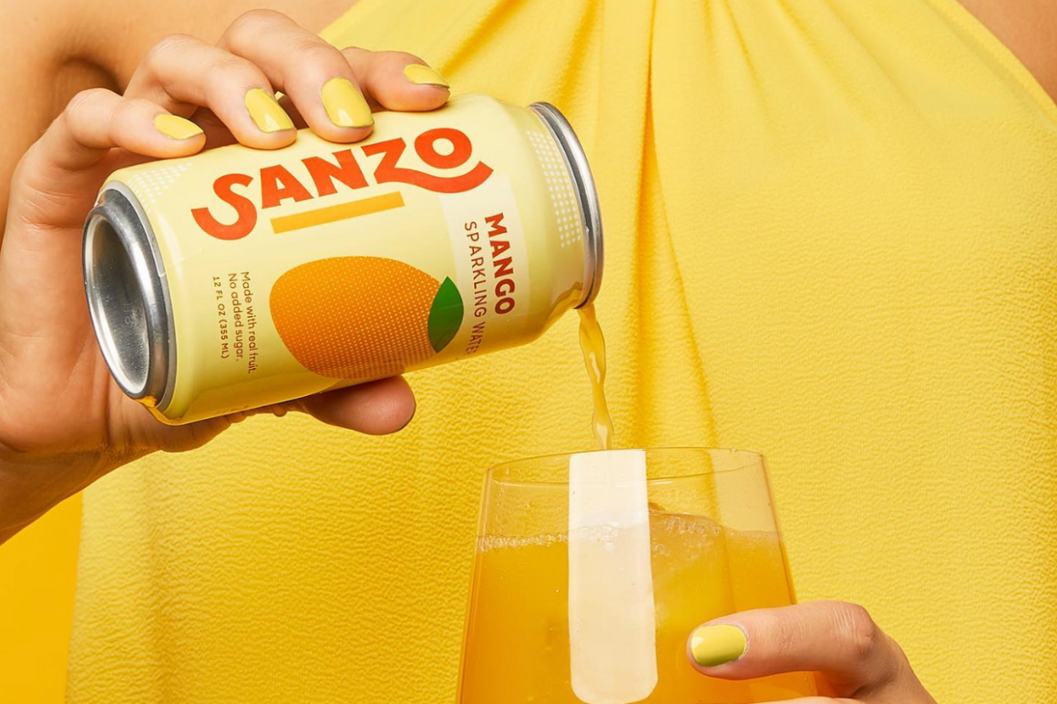 Sanzo Mango Sparkling Water 2-pack (Add-On)