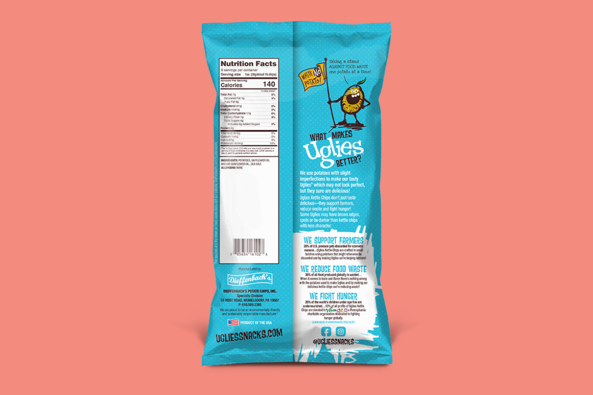 Uglies Sea Salt Potato Chips (Add-On)