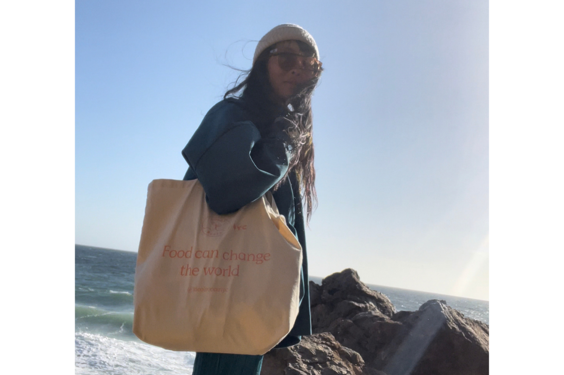 Canvas Tote, Food Can Change the World